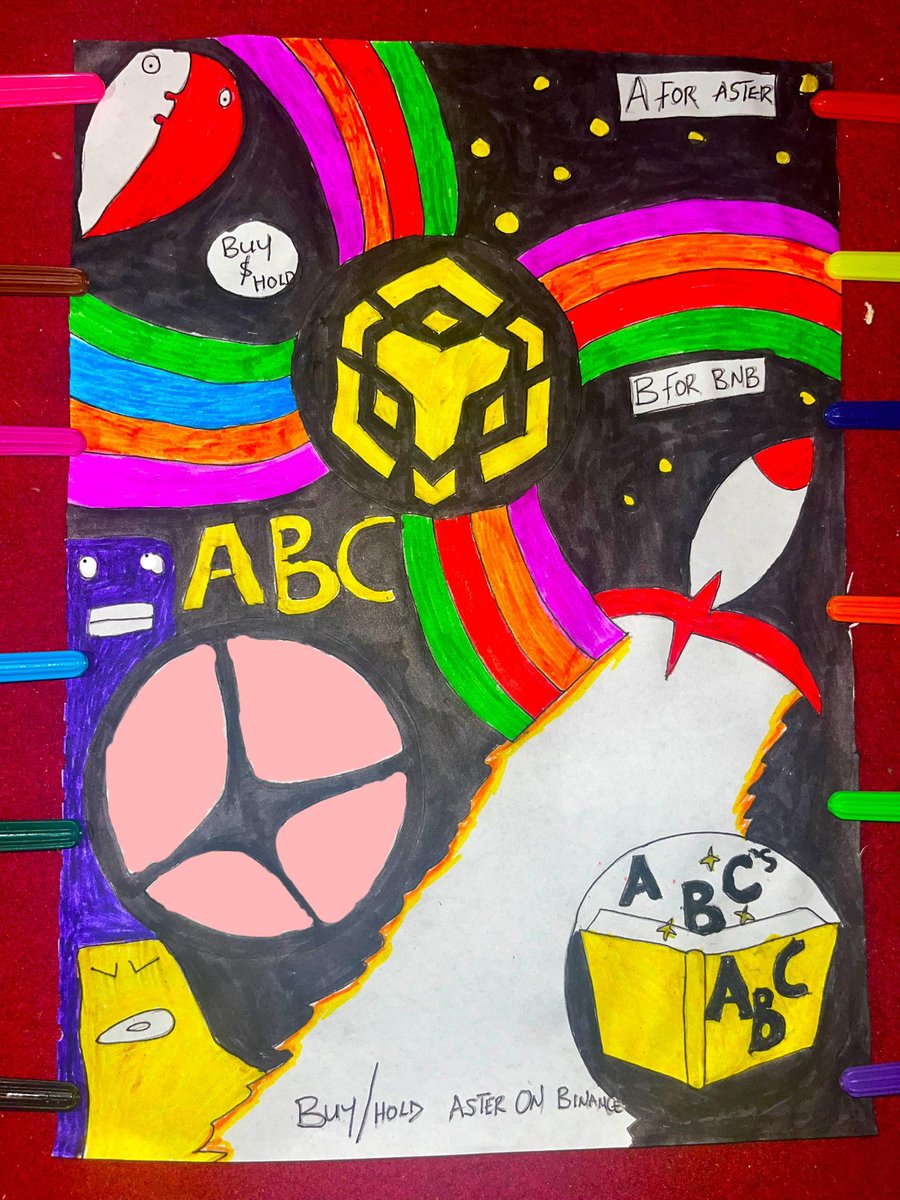 Erfunima's tweet image. After 5-7 hours hard work I've made this art
Thanks to @binance for giving opportunity like this events 
Buy crypto on #Binance 

#BinanceABCs
