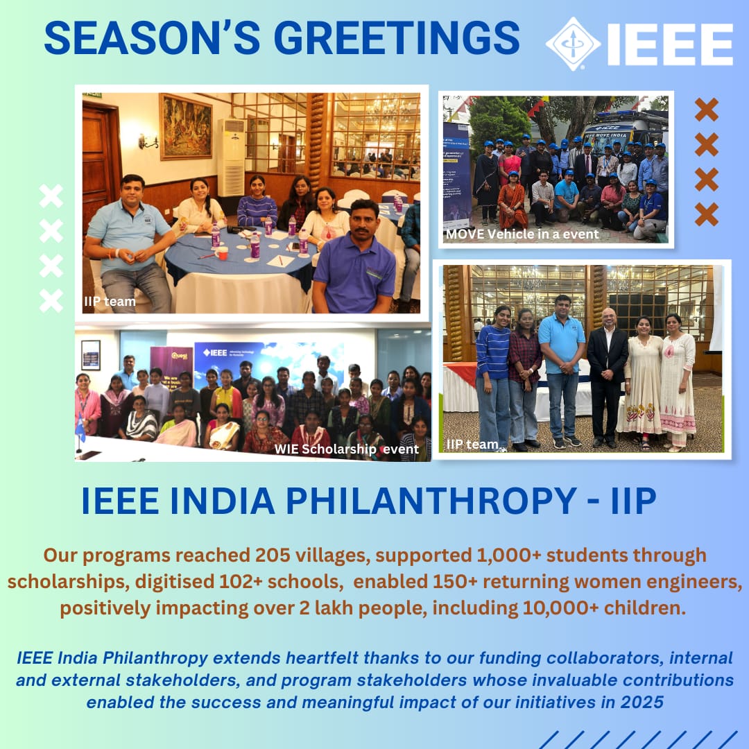 IEEE India Philanthropy tweet media