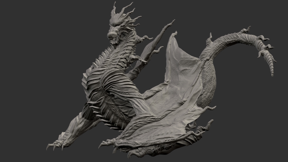 Mayu_Mu25's tweet photo. 初めての作品です。　#zbrush https://t.co/q2QQ1UPAQa