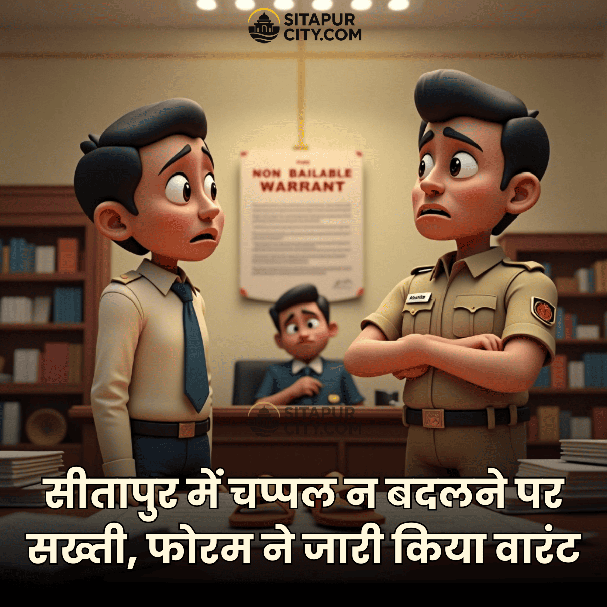 Sitapur Ki News: सीतापुर में चप्पल न बदलने पर सख्ती, फोरम ने जारी किया गैर-जमानती वारंट 🚨
सीतापुर में उपभोक्ता फोरम की बड़ी कार्रवाई…

🔗 पूरी खबर यहाँ पढ़ें:
👉 sitapurcity.com/sitapur-libert…

#Sitapur #SitapurNews #ConsumerCourt #LibertyShowroom #NBW #UPNews #BreakingNews