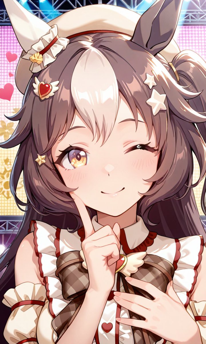 チャンミ優勝！記念生成 ヤマニンゼファー 「やりました。一着です