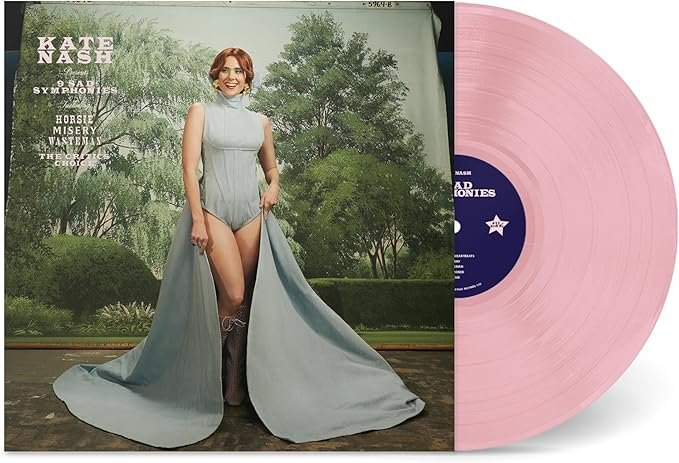 vinyldealuk's tweet image. #KateNash - 9 Sad Symphonies (Baby Pink Vinyl) £15.99 (lowest) #ad amzn.to/4qq8zUk