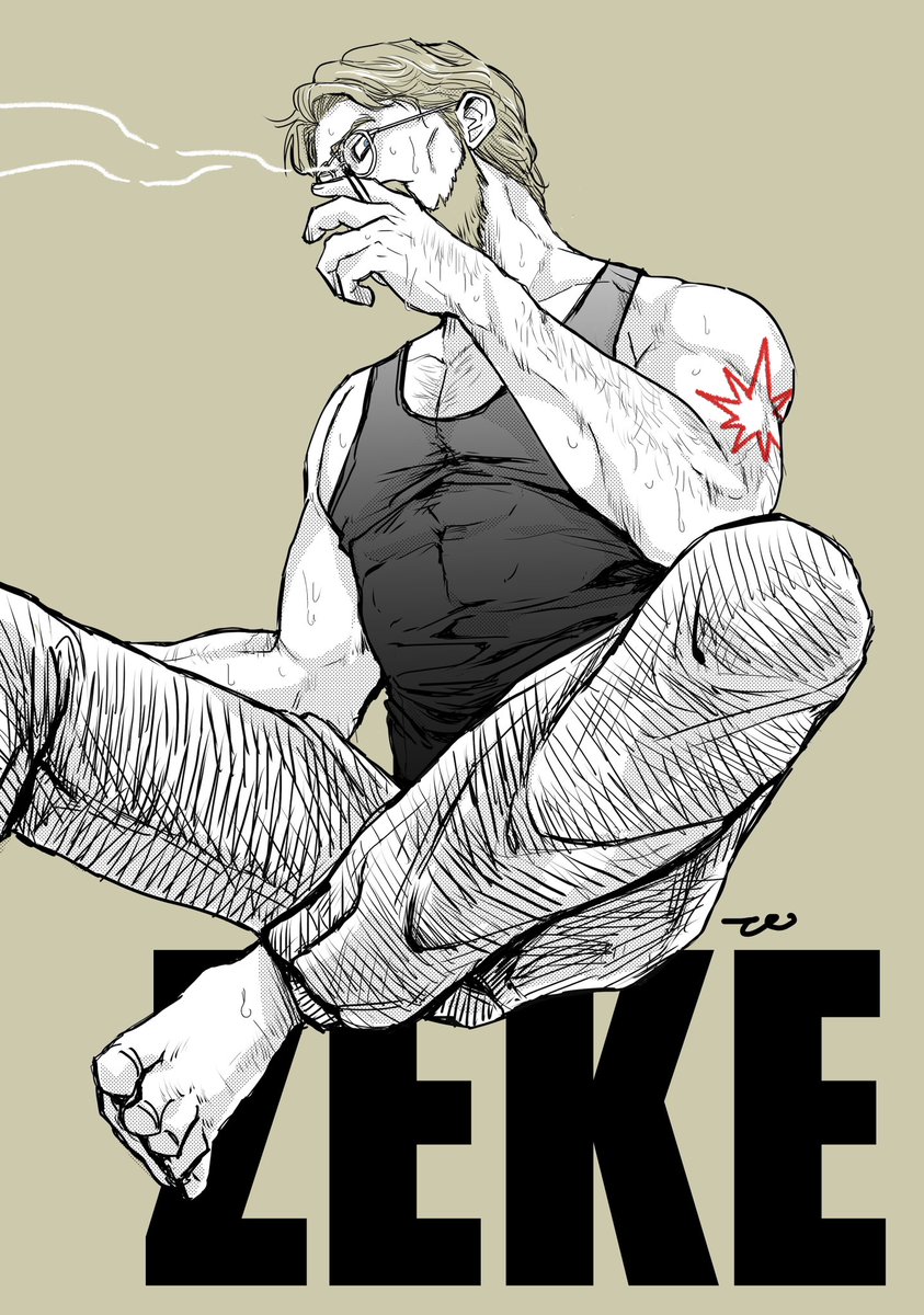 黒タンクトップ戦士長