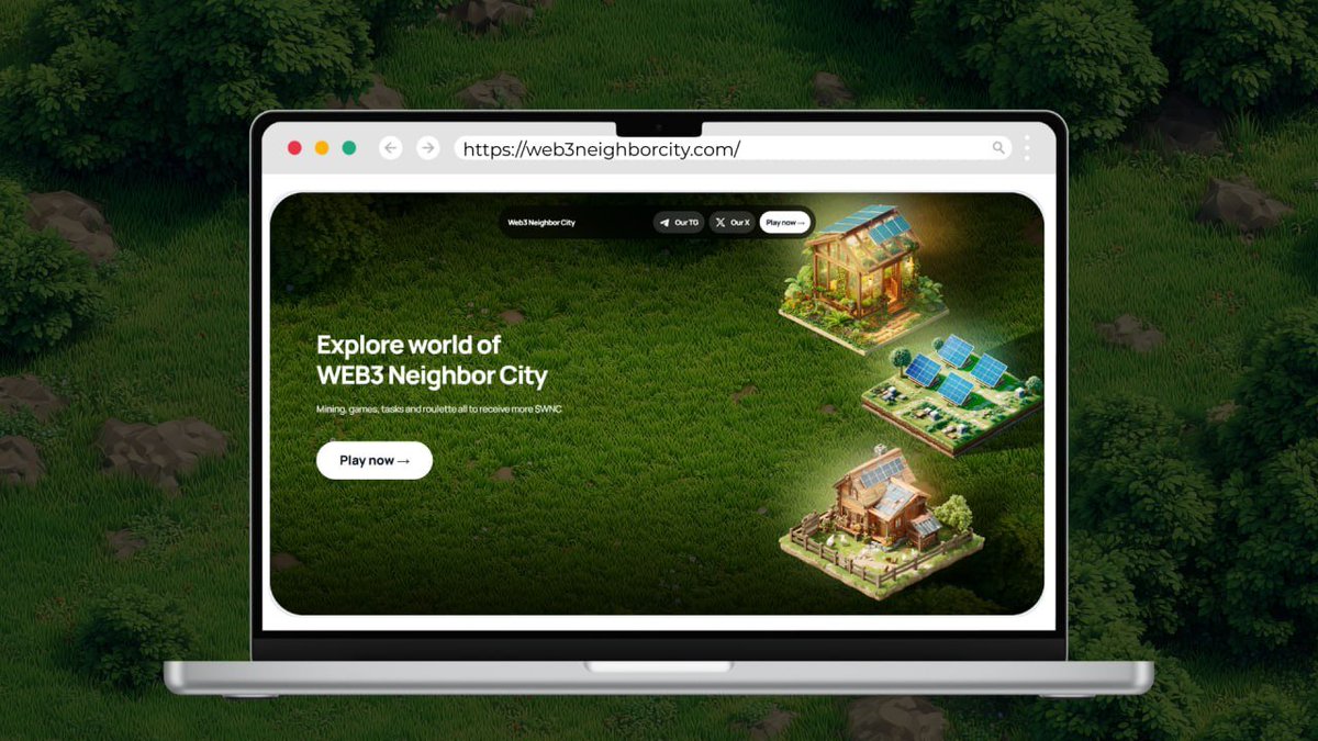 WNC_Lab's tweet image. Web3 Neighbor City has a brand-new home 🏙
 web3neighborcity.com

Step into our upgraded hub — explore the farms, dive into the ecosystem, and see how the city keeps expanding block by block.

Fully optimized for desktop and mobile.
Let’s keep building together. 💚⚡️…