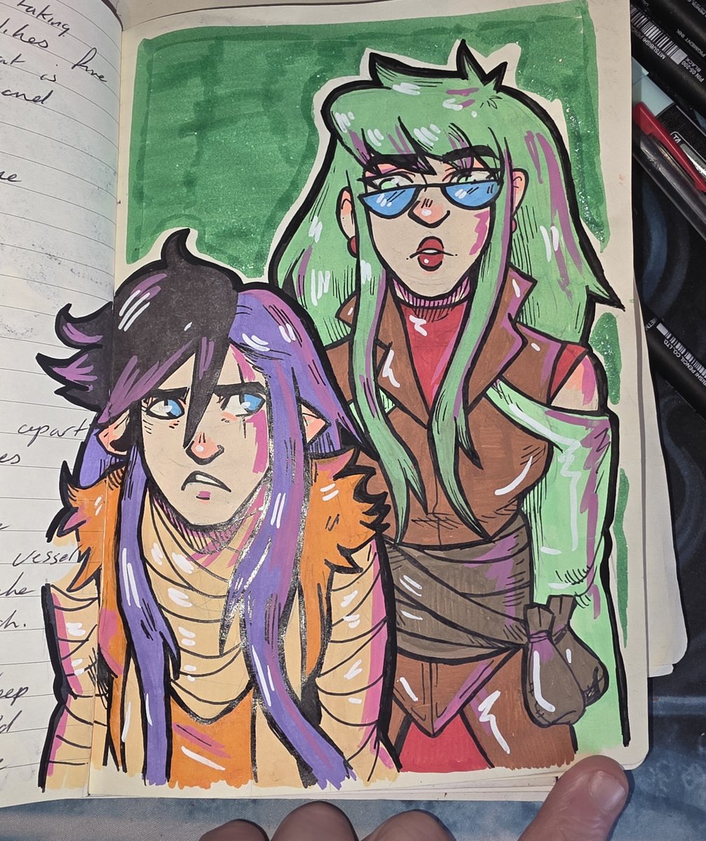 Just a collection of random oc sketches, I am trying to make sure that I take time to work on personal projects for myself. I hope you don't mind me sharing it. :)