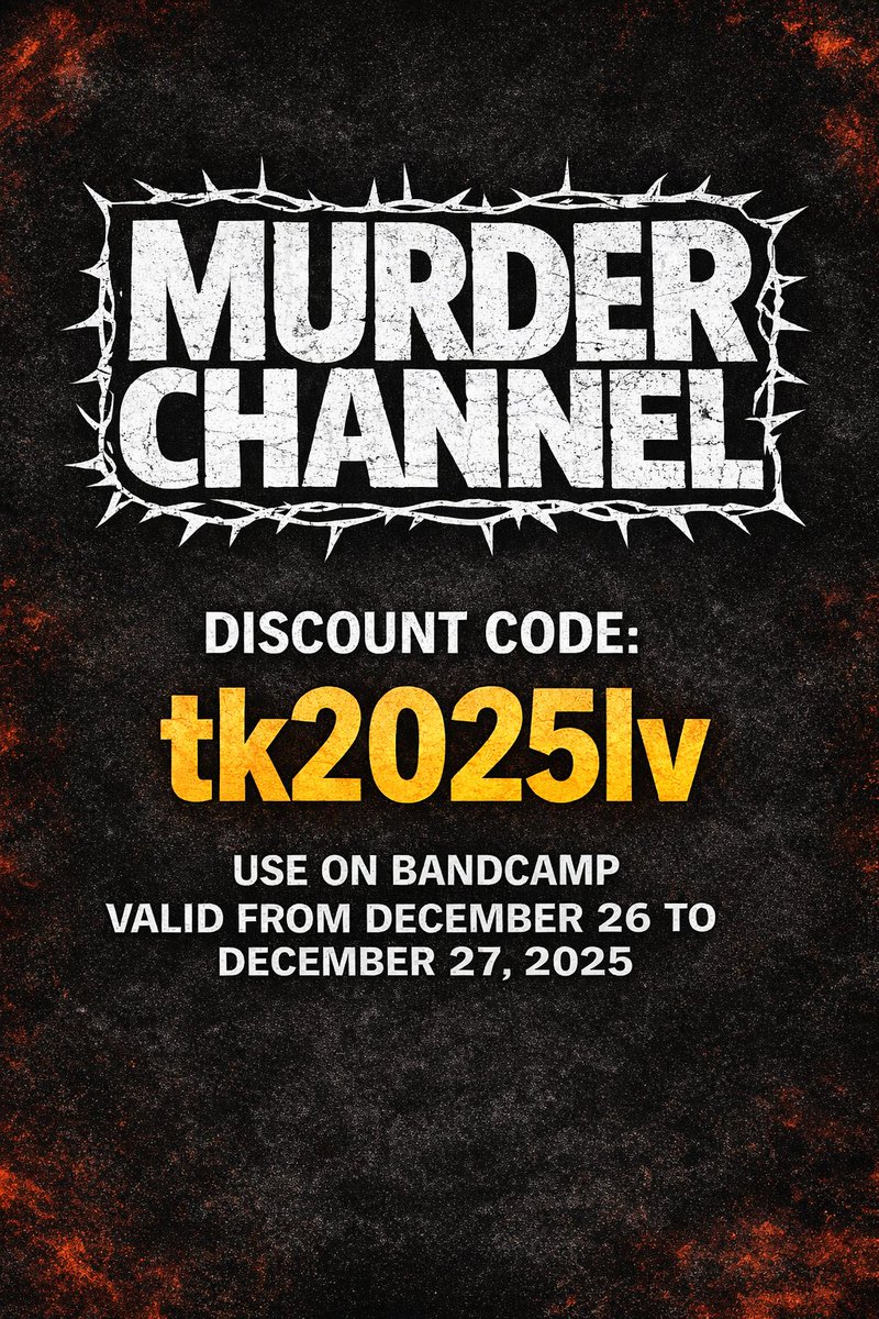 MURDER CHANNEL tweet media