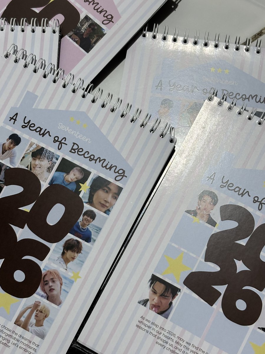 all your calender is safely arrived!! will send the settlement to your email soon😬💕