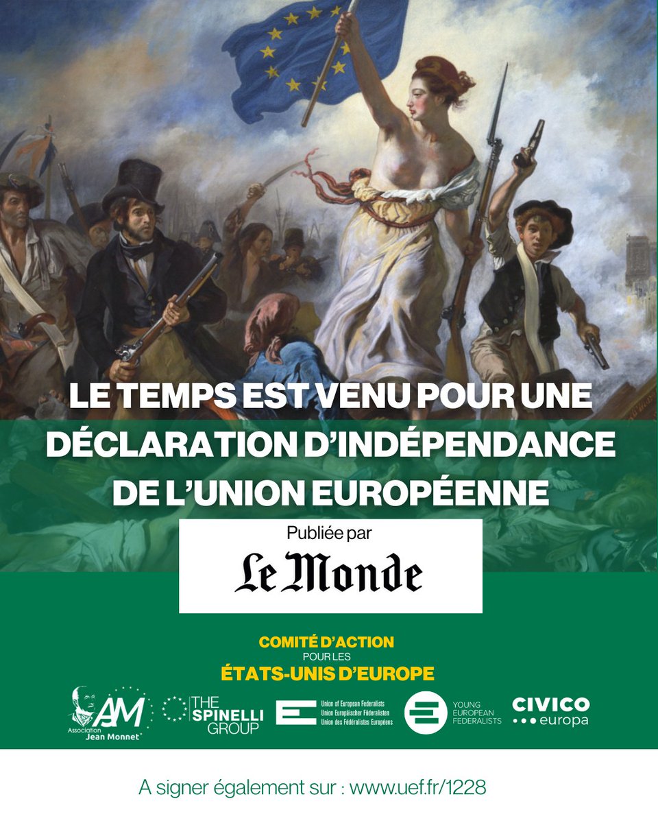 Union des Fédéralistes Européens 🇫🇷 🇪🇺 🇺🇦 tweet media