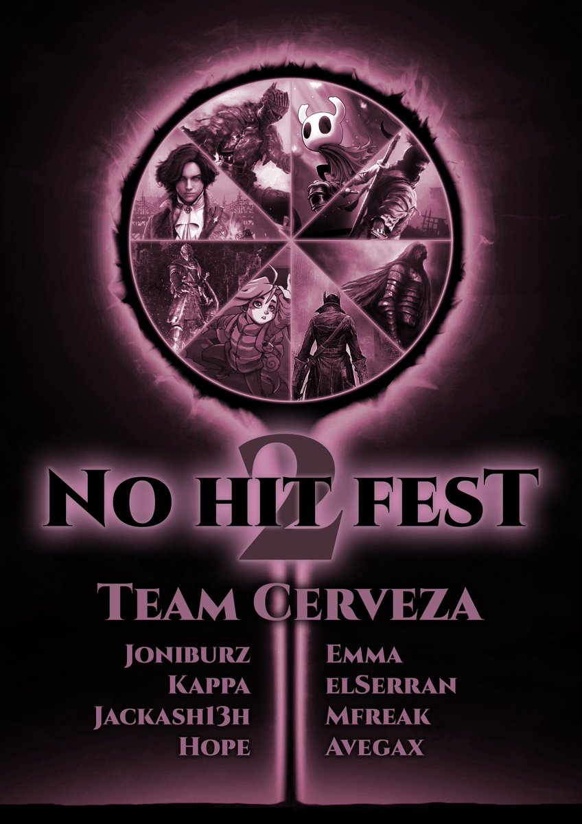 El Sábado sobre las 20:40 estaré participando en Dark Souls 1 mientras hacemos honor al nombre de nuestro equipo. Pasen a saludar si quieren