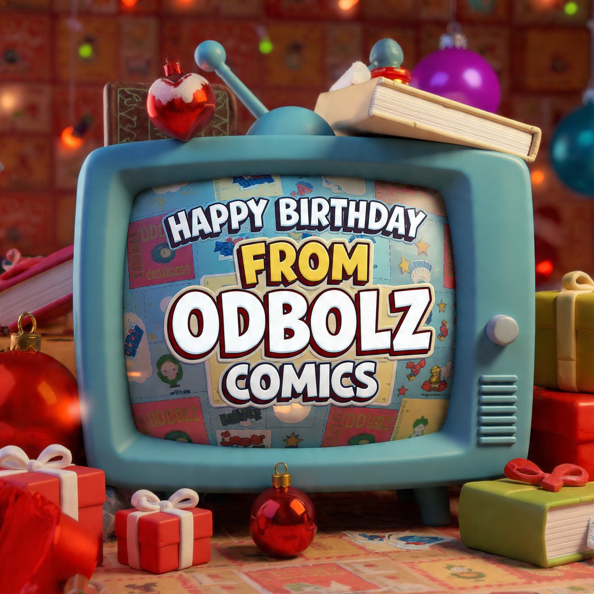 #OdbolzComics™️ & The VIP Mystery Birthday Show 🥳 tweet media