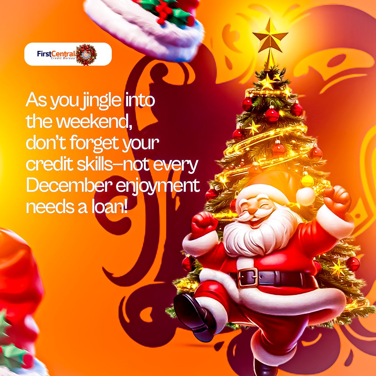 It's Boxing day Fam!

Don't forget your Credit Skills as you unbox gifts today.
TGIF!
Enjoy deserving rest this weekend. We are rooting for you.

#Holidays #boxingday #creditskills #FirstCentralCreditBureau