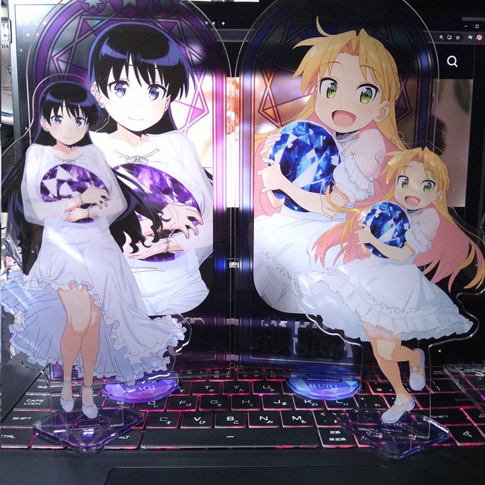 この人、何枚『瑠璃の宝石』のアクスタ買えば気が済むの? (;'Д`)良い…。 