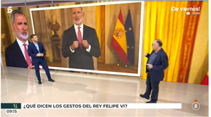 anaembid's tweet photo. @Telecinco @AR No sé de dónde habéis sacado al experto en comunicación no verbal, Martín Ovejero¡ Hay que saber de comunicación no verbal y sinergología. Lo demás son expertillos d cursillos. Por cierto que se mire él mismo lo que hace con su mano derecha¡ Felices navidades¡ https://t.co/2FBq6vCtbX