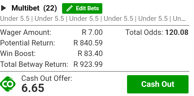 SibandaEffort's tweet photo. @Given19911 BW2C69C7CD... 0.5 bookings kick off 16.00
BW2C69A4C8..under 1.5 bookings kick off 15.00
 BW2C693956...undeeer 5.5 bookings kick off 15.00
BW2C2FBCBF....Under 5.5 corners kick off 15.00 https://t.co/yJjWnM6KT3
