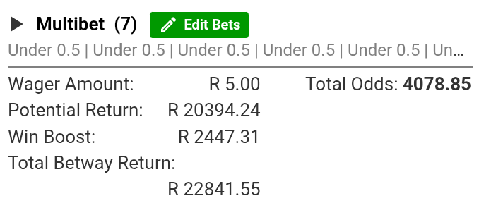 SibandaEffort's tweet photo. @Given19911 BW2C69C7CD... 0.5 bookings kick off 16.00
BW2C69A4C8..under 1.5 bookings kick off 15.00
 BW2C693956...undeeer 5.5 bookings kick off 15.00
BW2C2FBCBF....Under 5.5 corners kick off 15.00 https://t.co/yJjWnM6KT3