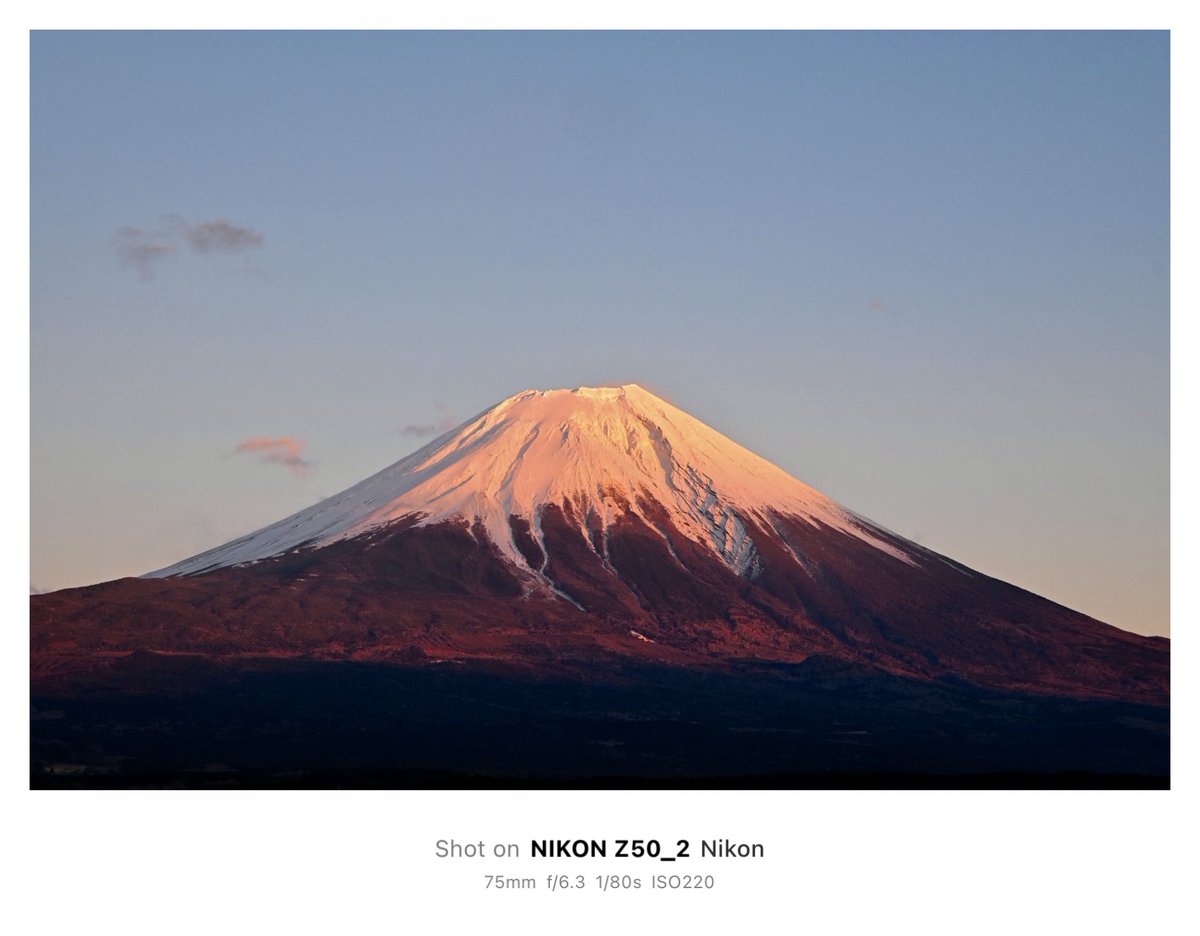 真っ赤な赤富士𓂃◌𓈒𓐍🗻🌄 #思い出のページを共通 #写真好きな人と