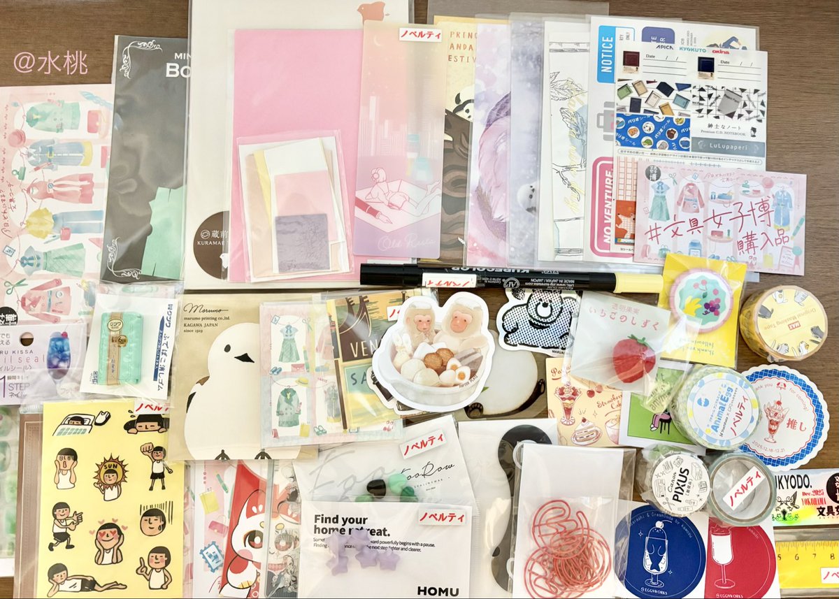 wood_beans's tweet photo. 毎年参戦している文具女子博。
購入品タグを付けるのは初めて。

毎年プレミアムタイムですが、
今年は最前列に👀

クリームソーダの万年筆とカスタムロルバーンが作れたし、
プチログジャーナルにBineのオーロラも✨

#文具女子博購入品
#文具女子博2025 
#文具女子博オリジナルグッズ
#万年筆buffet https://t.co/hxmQ19AxNC