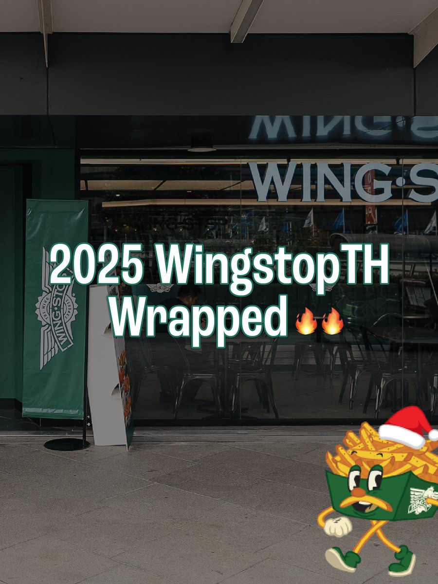 WingstopTH's tweet photo. It’s a wrap! See you next year, guys 🫡
.
#WingstopTH
#BRINGTHEFLAVOUR https://t.co/IC3ebmb8fF