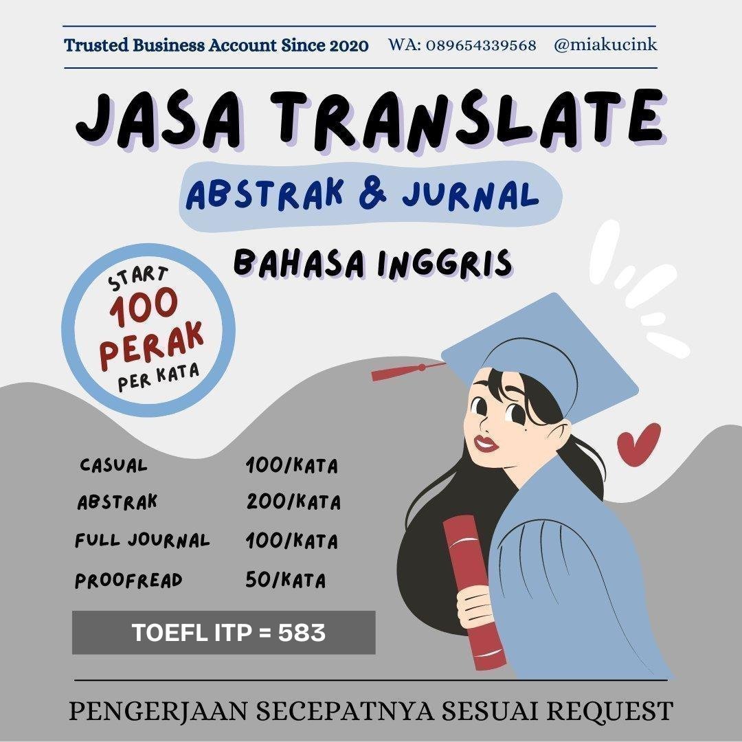 miya jasa translate abstrak jurnal inggris 🍉 tweet media