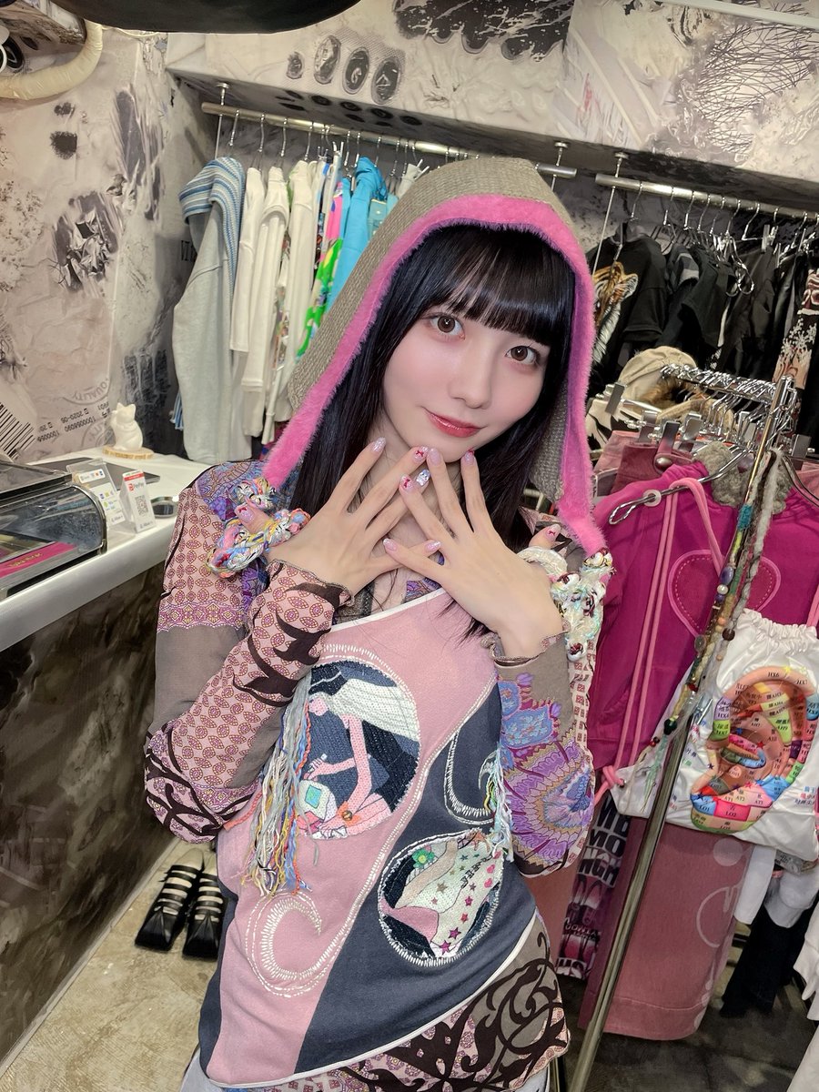 (•ᵕᴗᵕ•)⁾ TM paint NAMIFUKU L/S Tシャツ（BLUE）【通常便】 | 新潟ラーメン なみ福