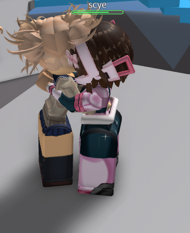 Himikologist's tweet image. me and my irresistible urge to hug every Ochako cosplayer I see