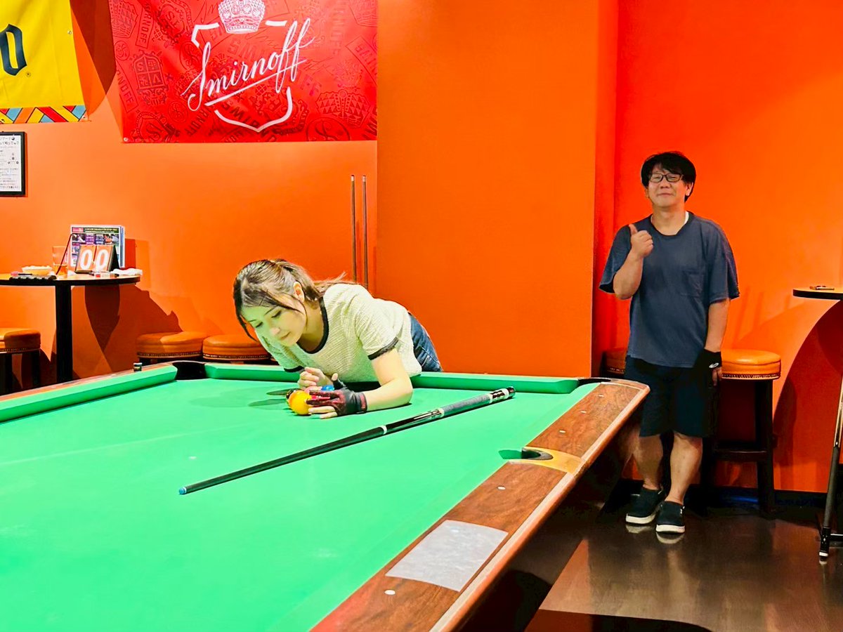 こんばんは❄ #Link松戸店 です🎈 本日も元気に🎱 #インストラクター