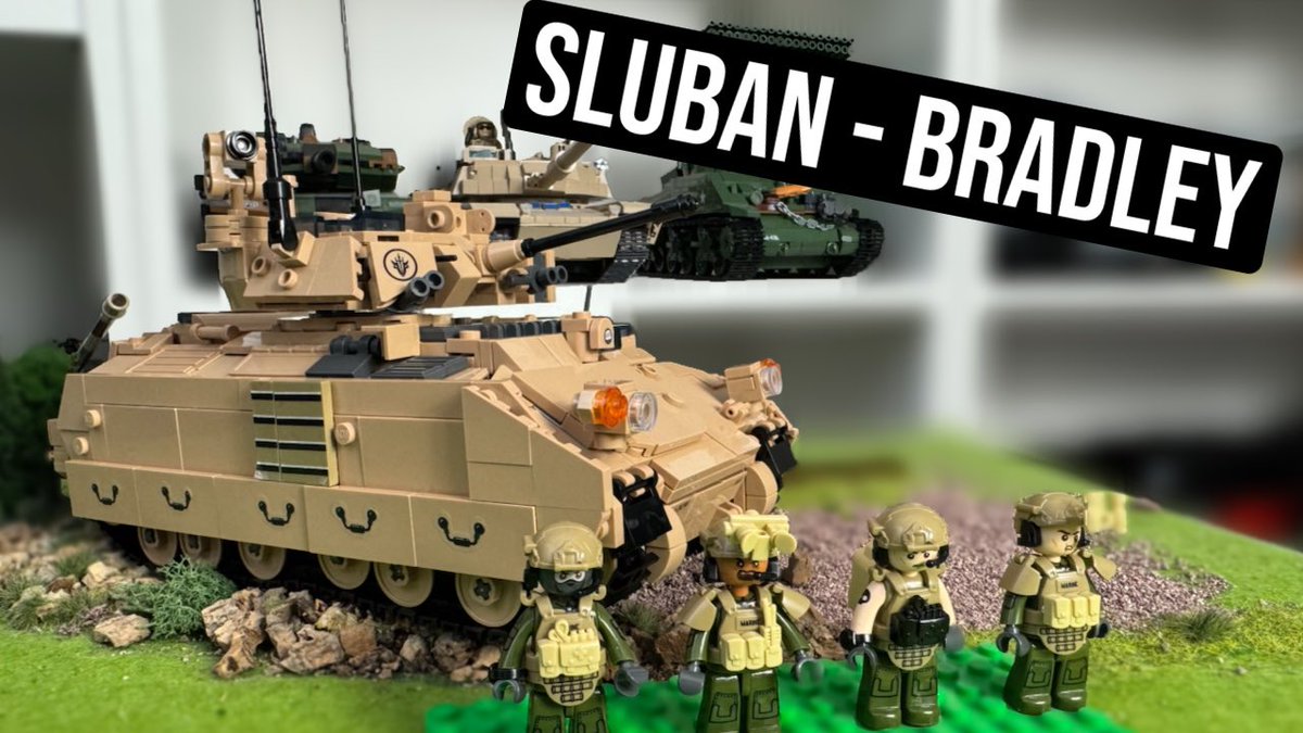 Sluban M3A3S Bradley

youtu.be/96EnC7idnXo