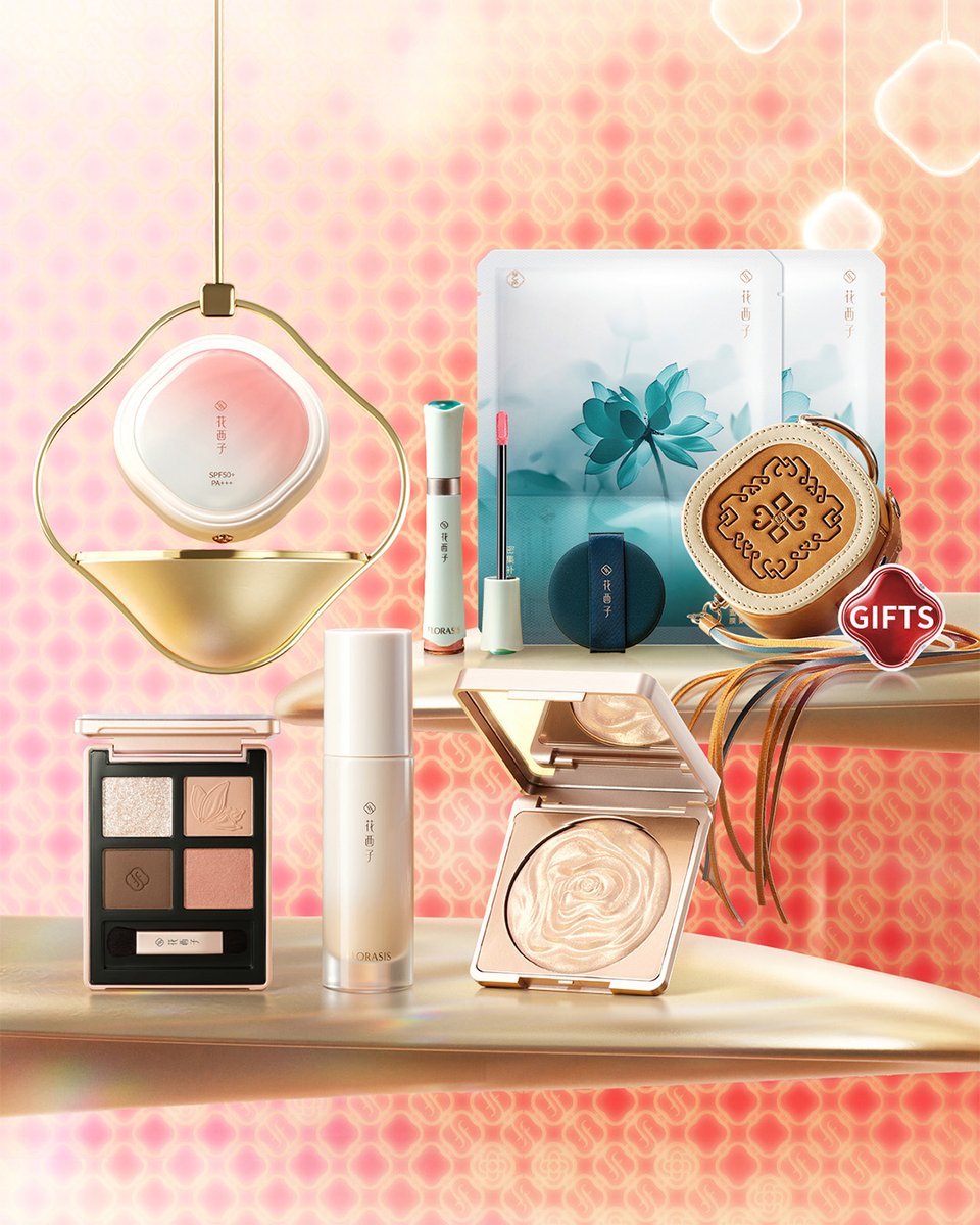 花西子よろこび限定セット 花西子GINZASIX 銀座店は、皆さまのおかげでまもなく1周年を迎えます