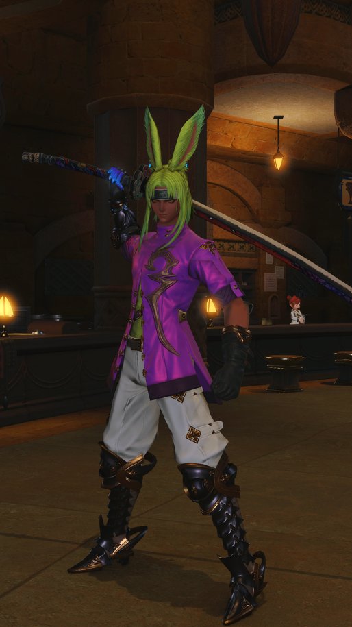 My new haircut and clothes match perfectly!😋