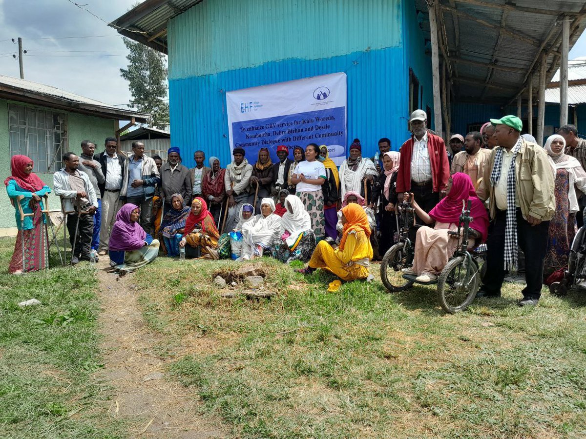 Inclusive GBV prevention means leaving no one behind.  AWSAD facilitated a community dialogue with persons with disabilities to address barriers, double discrimination, and access to GBV services strengthening safety and dignity for all.