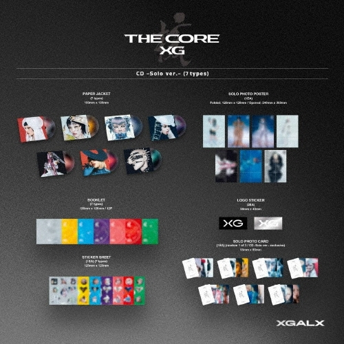 XG】 1st Full Album『THE CORE - 核』2026年1月23日発売✨ 次元を超越