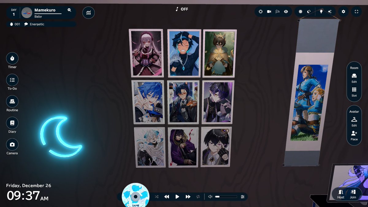 zMimi2001VR's tweet photo. ❄️worked on the wall of my vtuber oshis x3❄️
❄️lets see if people know who... seams like i have a type? XD ❄️
❄️New and old Oshis❄️
#gogh #vtuber #amikotoash #senz #merryweather #greatmoonaroma #porcelainmaid #niyeko #atlaschainsteel #shxtou #clothovmelodiam https://t.co/1soHZg2Hvd