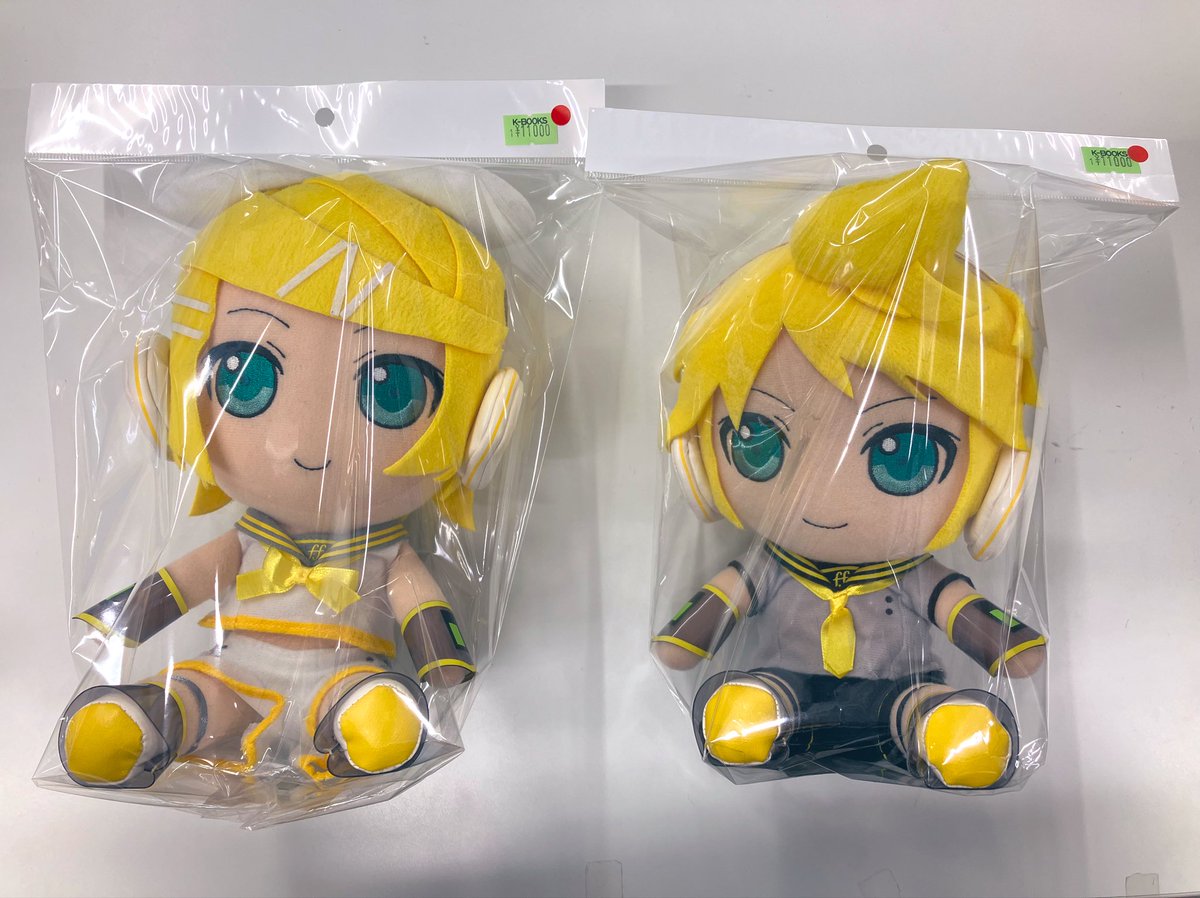 入荷情報】 ボーカロイド 鏡音リン 鏡音レン V4X ぬいぐるみ 入荷しま
