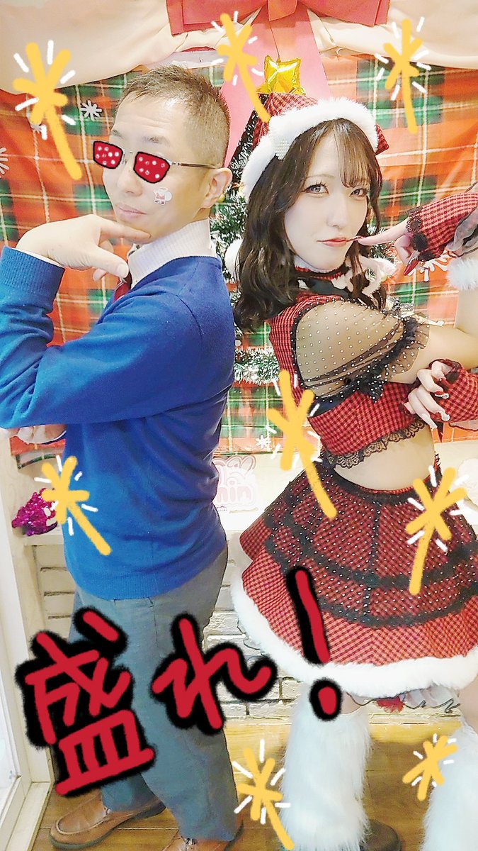 12/23 #SNJK クリスマスイベント🎅⑤ もぐちゃん❤🖤、つららちゃん