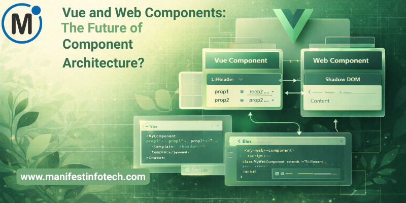 Manifest_info's tweet photo. Vue and Web Components: The Future of Component Architecture?
https://t.co/MlmJWv5hJm

#Vuejs #WebComponents #Vue3 #ComponentArchitecture #FrontendDevelopment #JavaScript #ModernWeb #ReusableComponents #VueEcosystem #CustomElements https://t.co/afXng21RzK