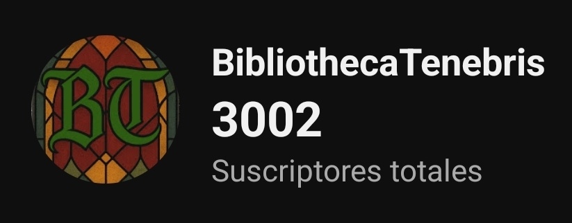 zaphariel's tweet photo. Más de 3000 archivistas en la Bibliotheca Tenebris antes de acabar el año.

¡Gracias a todos! Este proyecto no podría existir sin el apoyo de la comunidad. https://t.co/NKVp7kOboS