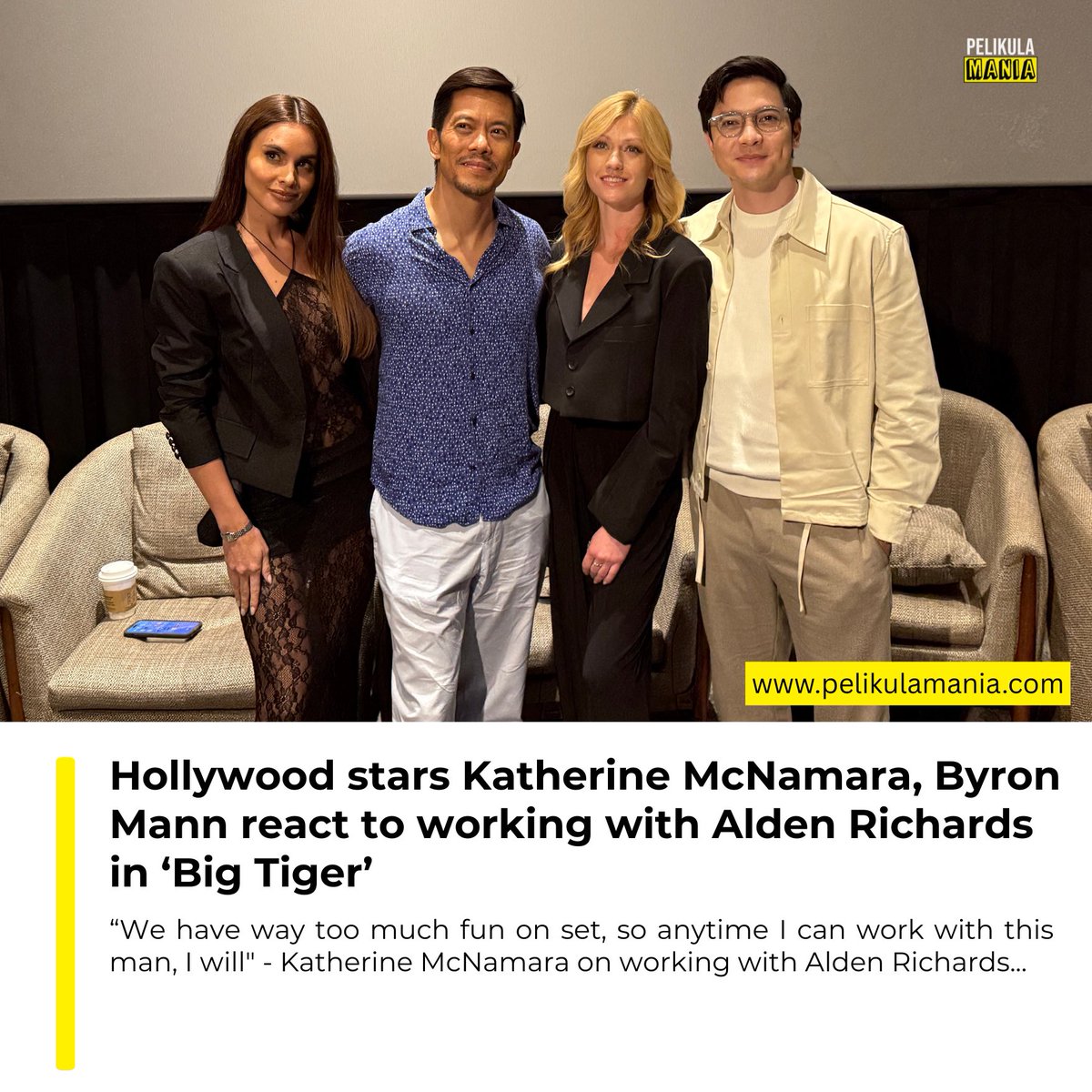 "We have way too much fun on set, so anytime I can work with this man, I will" - Katherine McNamara on working with Alden Richards

Read more here: pelikulamania.com/2025/12/26/hol…