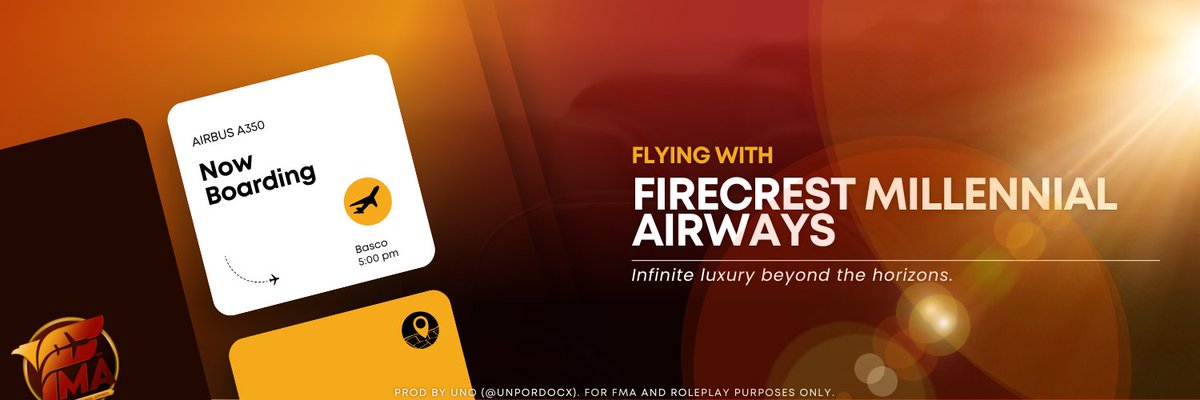 FMAIRWAYS's tweet image. ㅤ

⠀ ⠀ 𝘍𝘔𝘈 𝘐𝘚 𝘕𝘖𝘞 𝘉𝘖𝘈𝘙𝘋𝘐𝘕𝘎 𓈒𓈒𓈒 

       ✈   Please quote retweet your 
       boarding passes on this post.

ㅤ