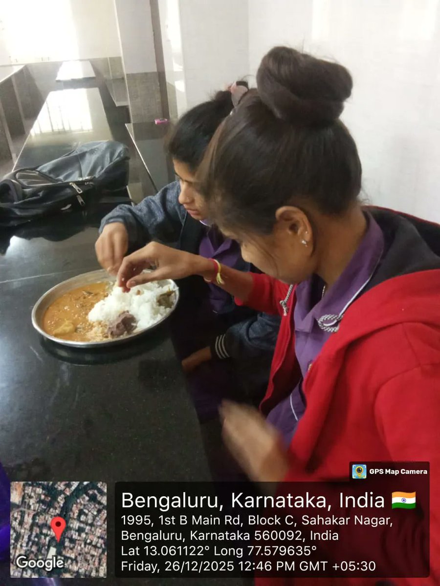 Dr BR AMBEDKAR govt post METRIC girls hostel kodugehalli Bangalore North  #SocialAudit_SWDMeals #SocialWelfare_Karnataka
