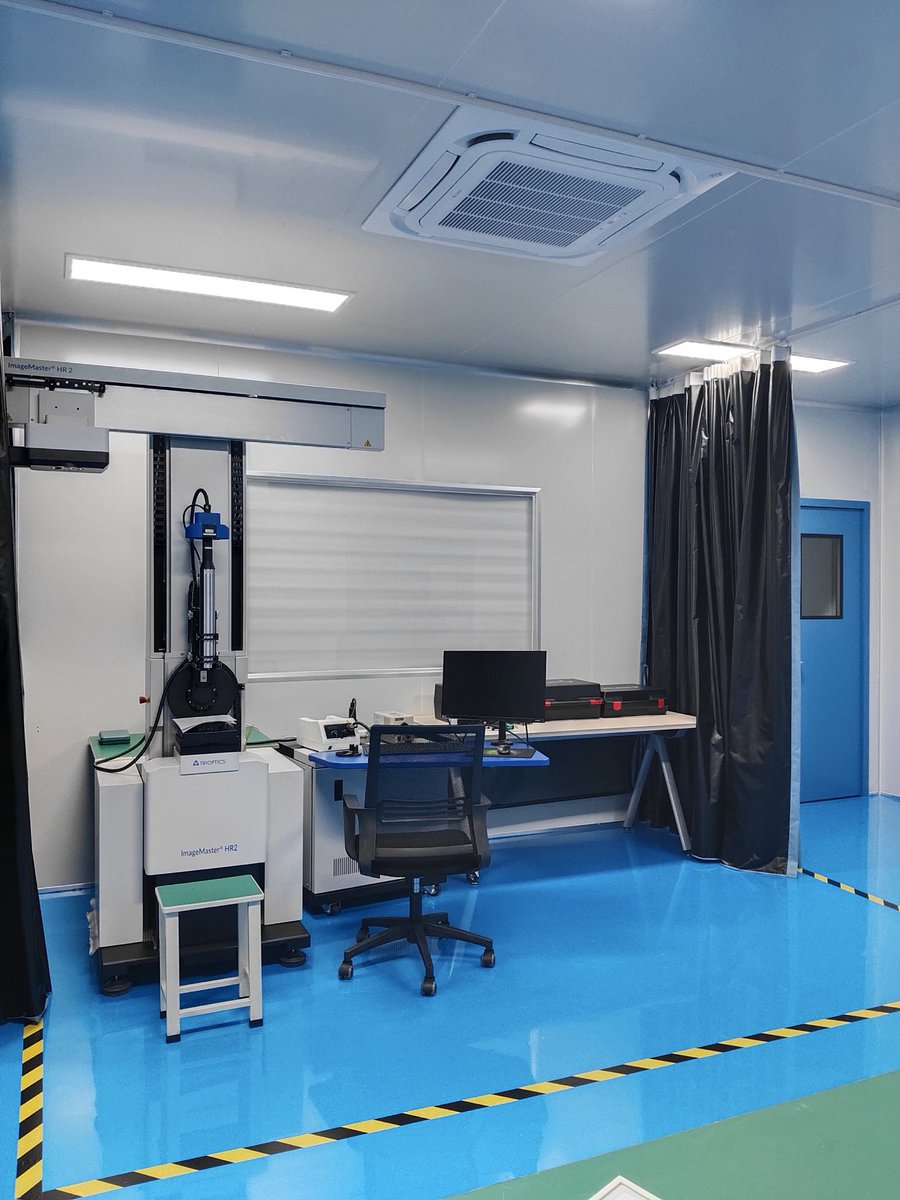 WTSPHOTONICS's tweet photo. TRIOPTICS ImageMaster HR2 reach WTS at the beginning of Dec 2025. After half month setting and learning, now it could work well now.

ImageMaster HR2 Image quality testing for lenses with highest precision.

#TRIOPTICS, #ImageMasterHR2, #WTS, #lenses https://t.co/qqVgYkAr5C