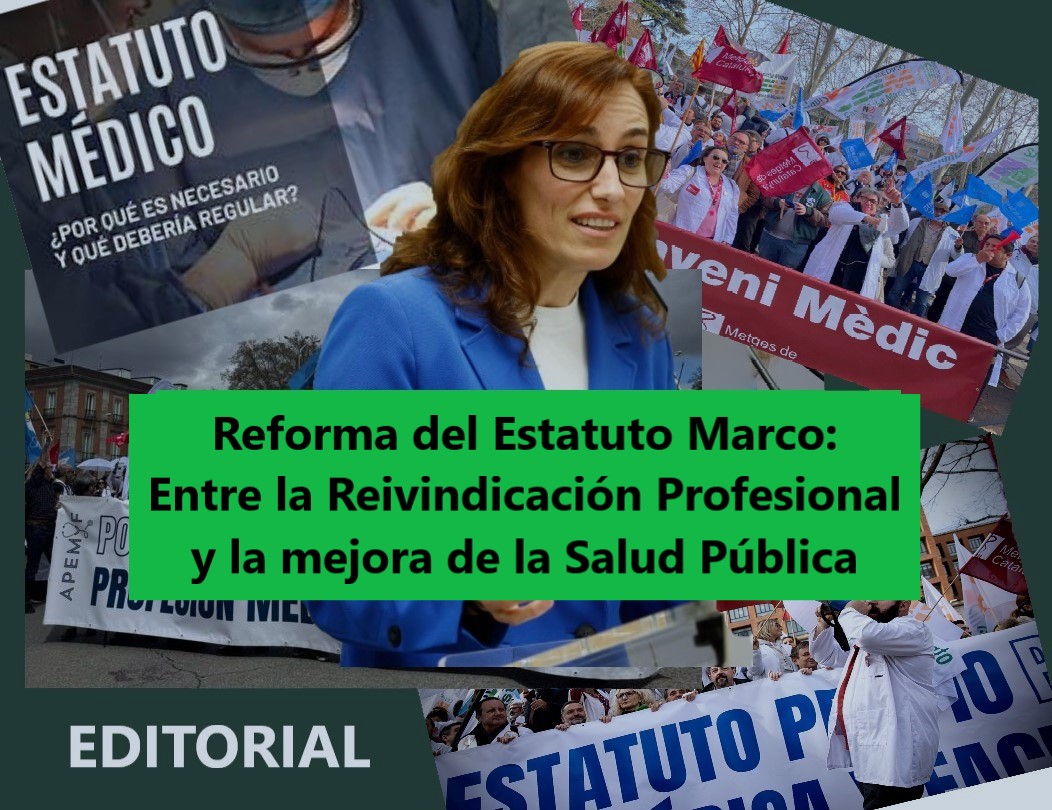 OSALDE_OP's tweet photo. Estatuto Médico: Desde OSALDE, reflexionamos sobre el choque de posturas y, especialmente, sobre la alarmante ausencia de una visión de Salud Pública en una negociación reducida a una disputa contable y corporativa.https://t.co/gV6tzgaWUP https://t.co/fcMtLKIr8S