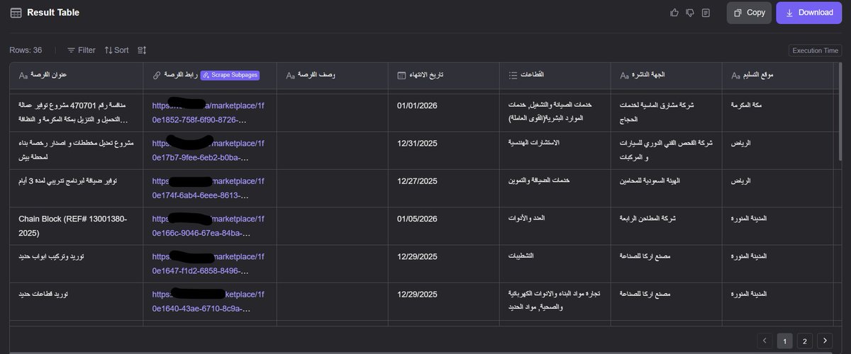 نوفّر لكم البيانات المستهدفة من موقع واحد أو عدة مواقع، مع إرسالها مباشرة إلى بريدكم الإلكتروني، وإتاحة تحليل البيانات واستخلاص المؤشرات وفق احتياجكم.

#خدمة_جديدة
#أطلب_الأن
<a href="/zadah_z/">𝐙𝐀𝐃𝐀𝐇</a>