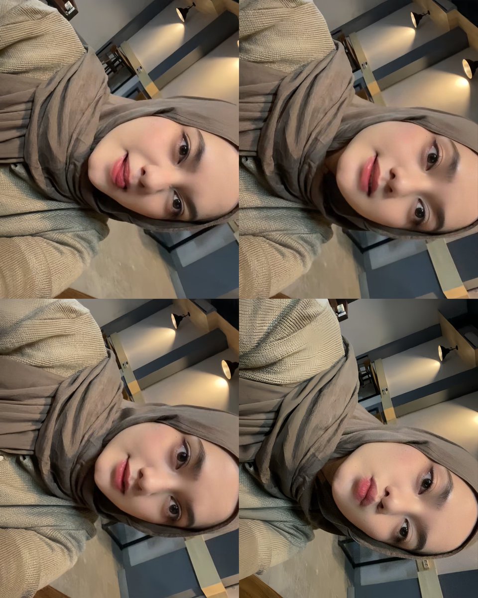 eiquela's tweet image. Just another busy day, hijab on, hair tied, let’s go 🤘🏻🥰