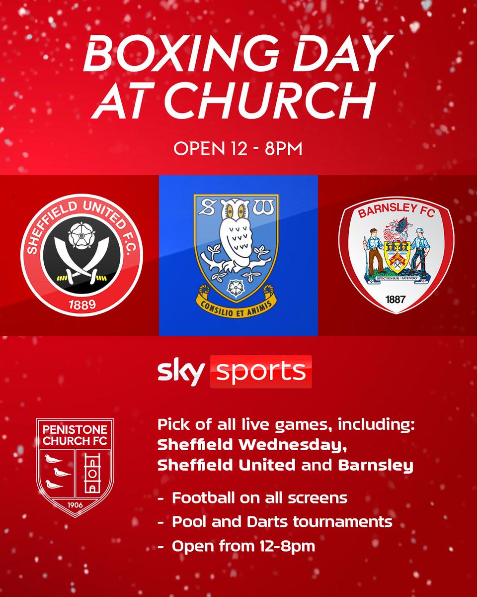 We hope you had a great day yesterday.

After a few days rest for our staff, the clubhouse is back open today.

We'll have the local league games on the screens and hopefully darts and pool competitions.

Time to catch up with the mates for a few Boxing Day beers and football