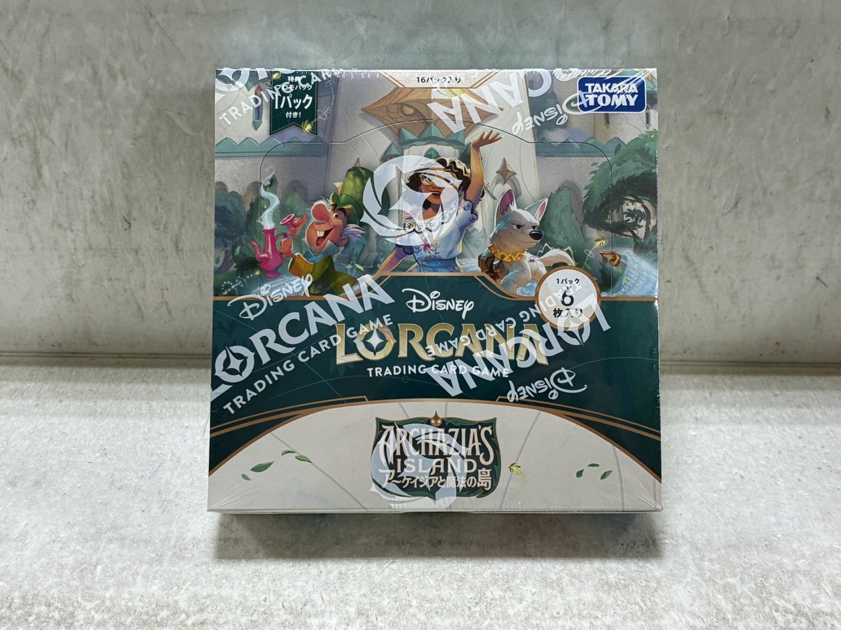 入荷情報】 明日発売❗️ ディズニーロルカナ ブースターパック