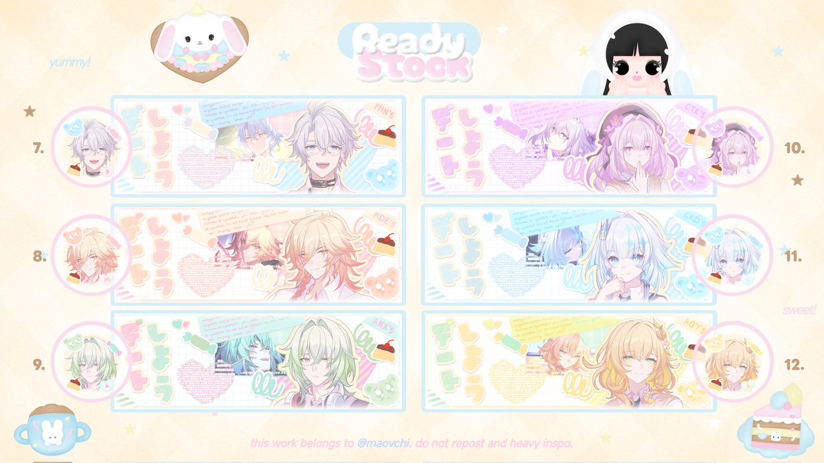 maovchi's tweet image. rt really appreciated 𐔌՞꜆.  ̫.꜀՞𐦯

henlouu |˶˙ᵕ˙ )ﾉﾞ ! 
mochi membawa 24 ready stock yang boleh di take mulai dari sekarang wo fee by DM! pricina &amp;amp; kodenya ada di pict alt &amp;amp;&amp;amp; avail QRIS iaa🥹🩷 marii jajankk &amp;gt;____&amp;lt; 🩷🐇

#zonauang #ZonaBA