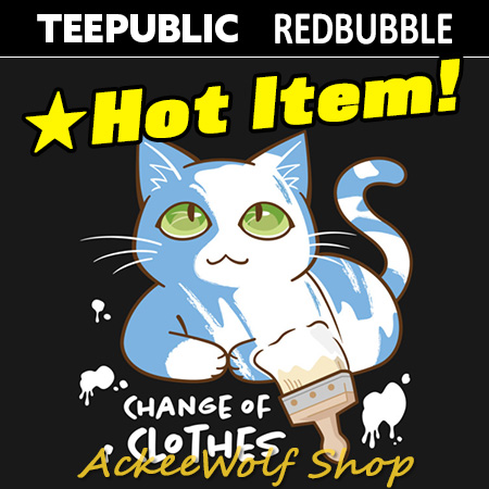 AckeeWolf's tweet image. 🌈Now available! 🖤🎨🐱

Same playful idea, bold black version. A clean look with extra attitude.

TeePublic SHOP:
 teepublic.com/t-shirt/852959…
Redbubble SHOP:
 redbubble.com/shop/ap/177034…

#CatDesign #FunnyCat #BlackTShirt #GraphicTee #PetArt #CatLogic