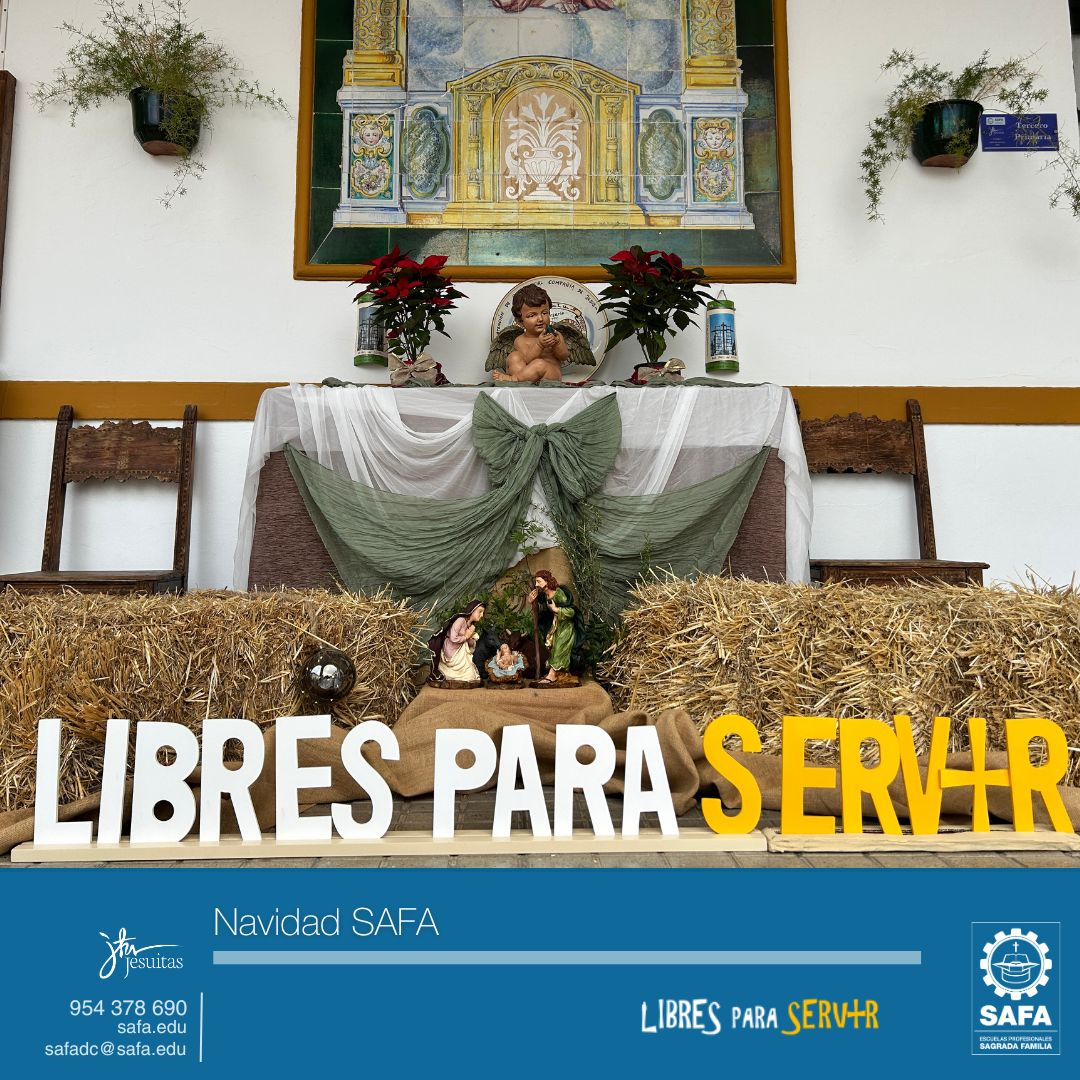 fundacionsafa's tweet photo. 🎄 Esta Navidad, más que nunca, queremos ser… LIBRES PARA SERVIR.

Frente al ruido, elegimos el silencio que escucha.
Frente a las prisas, el tiempo compartido.
Frente al egoísmo, el gesto que se da. https://t.co/QGi75hukB8
