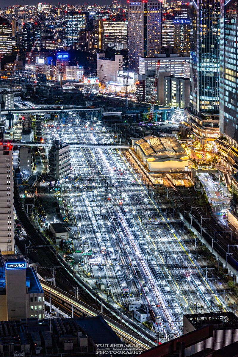 東京の車庫夜景が凄い