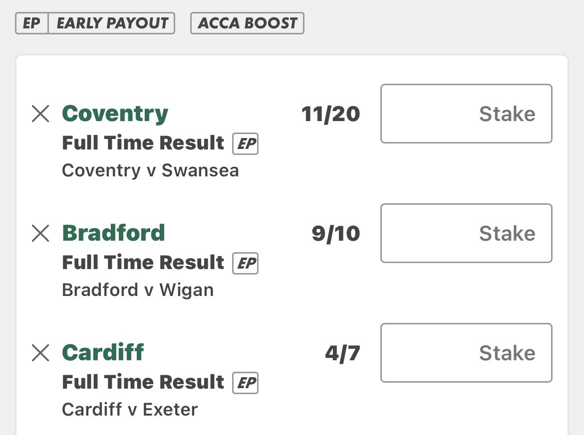 10to7Tipster's tweet image. 🎄⚽ BOXING DAY FOOTBALL 3PM ACCA ⚽🎄

26.38/1 🤯
£25 ➡️ £766.98 💰

Tradition says turkey.
I say CHAOS ACCAS on Boxing Day.

This is what the EFL is built for.
Let’s make it one to remember 👊🔥

t.me/+kmTg5dGSsrMxY…

#BoxingDayFootball #EFL #EFLChampionship #EFLLeagueOne…